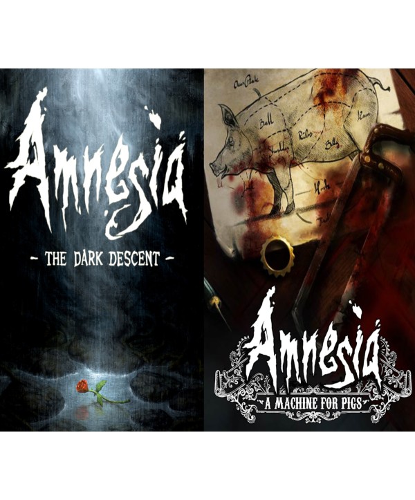 Amnesia: The Dark Descent + Amnesia: A Machine for Pigs Steam Key GLOBAL